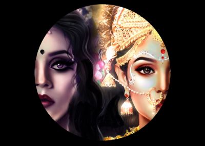 ALAKSHMI & LAKSHIMI | 6.3.* SISTERS OF POVERTY & FORTUNE.