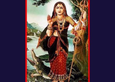 KHODIYAR MAA | 8.2. * Khodiyar Maa is a Goddess of Sexual Healing. She rides between earth and water on the Crocodile.